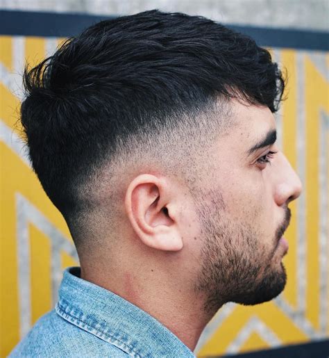 drop down fade haircut|drop fade haircut straight hair.